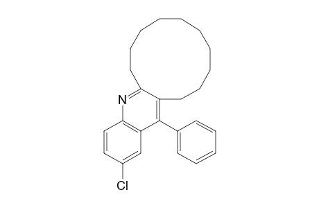 2-chloro-6,7,8,9,10,11,12,13,14,15-decahydro-16-phenylcyclododeca[b]quinoline