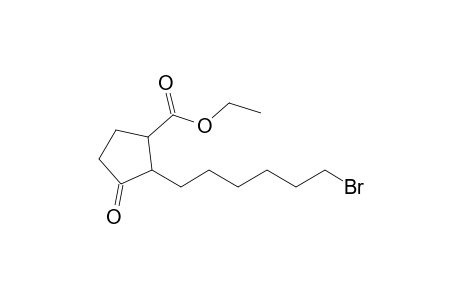 2-(6-Bromohexyl)-3-ethoxycarbonylcyclopentanone