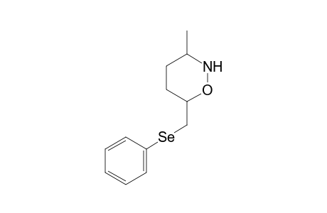 3,4,5,6-Tetrahydro-3-methyl-6-[(phenylseleno)methyl]-2H-1,2-oxazine isomer