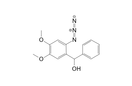 (2-Azido-4,5-dimethoxyphenyl)(phenyl)methanol