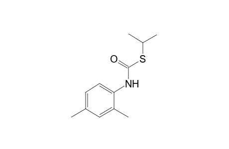 2,4-dimethylthiocarbanilic acid, S-isopropyl ester