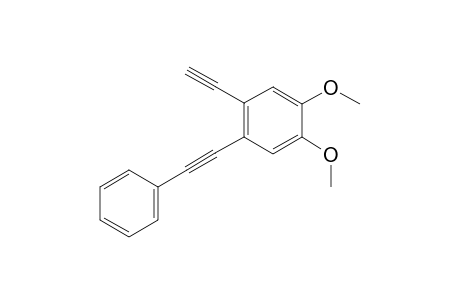 1-Ethynyl-4,5-dimethoxy-2-(ethynylphenyl)benzene