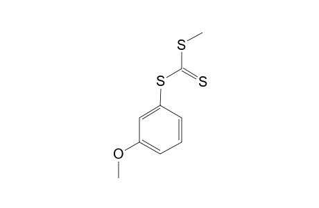 trithiocarbonic acid, m-methoxyphenyl methyl ester