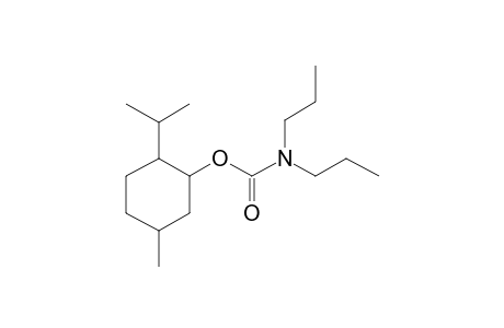 Carbonic acid, monoamide, N,N-dipropyl-, (-)-(1R)-menthyl ester