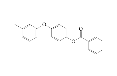 p-(m-tolyloxy)phenol, benzoate