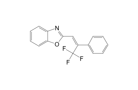1-TRIFLUOROMETHYL-1-PHENYL-2-(BENZOXAZOL-2-YL)-ETHENE