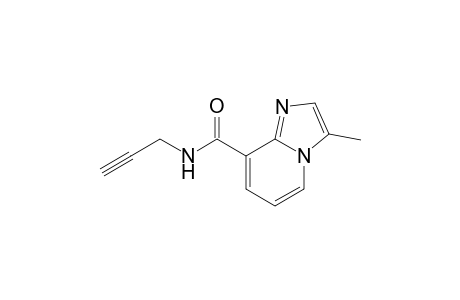 1-METHYLIMIDAZO-[1,2-A]-PYRIDYL-N-PROP-2'-YNYLAMIDE