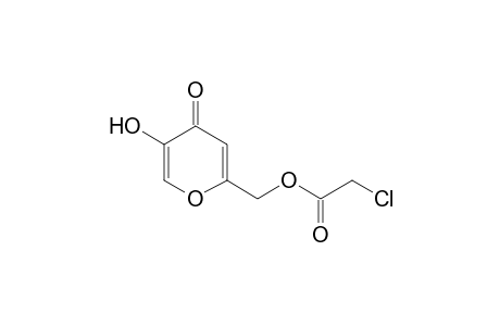 5-hydroxy-2-(hydroxymethyl)-4H-pyran-4-one, 2-chloroacetate