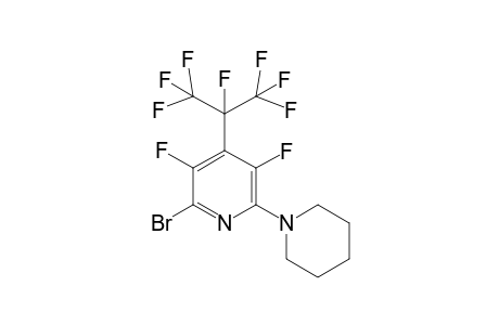 6-Bromo-3,5-difluoro-2-piperidyl-4-(1,2,2,2-tetraffluoro-1-trifluoromethylethyl)pyridine