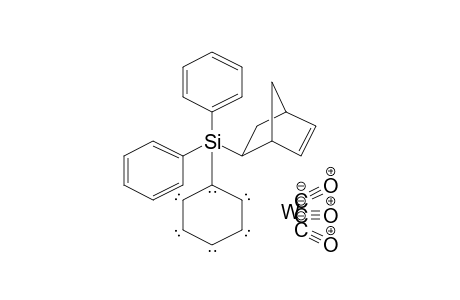 Tungsten, tricarbonyl-{.eta.-6-[(bicyclo[2.2.1]hept-5-en-2-yl)(diphenyl)silyl]phenyl}