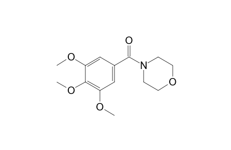 4-(3,4,5-trimethoxybenzoyl)morpholine