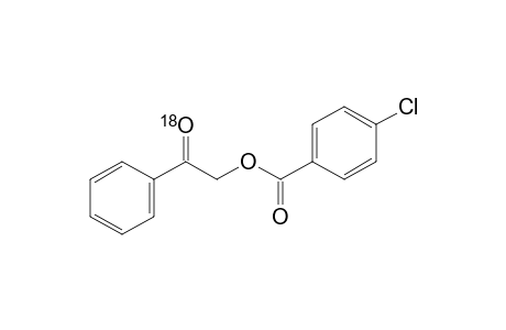 (2-(18O)oxidanylidene-2-phenyl-ethyl) 4-chlorobenzoate