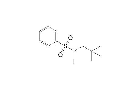 1-Iodo-3,3-dimethylbutyl phenyl sulfone