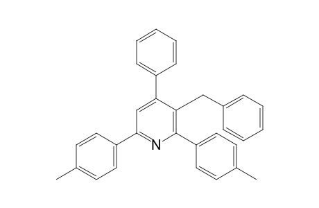 3-benzyl-2,6-di-p-tolyl-4-phenylpyridine