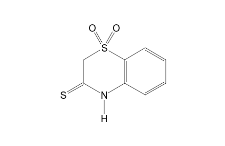 2H-1,4-benzothiazine-3(4H)-thione, 1,1-dioxide