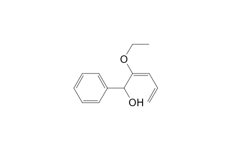 (2E)-2-ethoxy-1-phenyl-1-penta-2,4-dienol