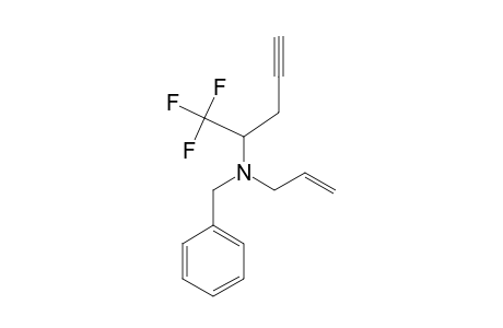 N-ALLYL-N-BENZYL-[1-(TRIFLUOROMETHYL)-BUT-3-YNYL]-AMINE