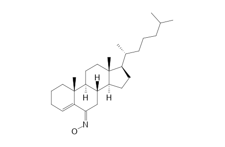 (8S,9S,10R,13R,14S,17R)-10,13-dimethyl-17-[(2R)-6-methylheptan-2-yl]-1,2,3,7,8,9,11,12,14,15,16,17-dodecahydrocyclopenta[a]phenanthren-6-one oxime