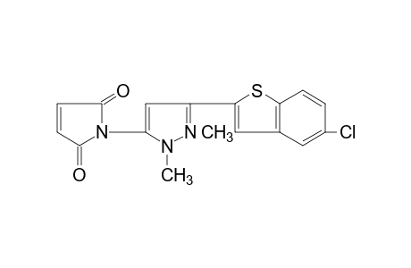 N-[3-(5-chloro-3-methylbenzo[b]thien-2-yl)-1-methylpyrazol-5-yl]maleimide