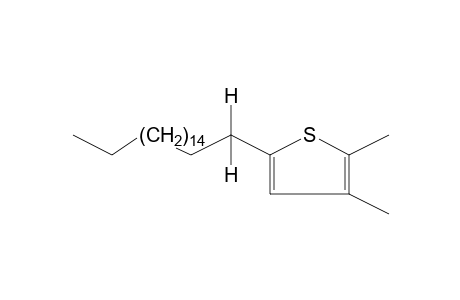 2,3-DIMETHYL-5-(1',1'-DIDEUTEROOCTADECYL)THIOPHENE