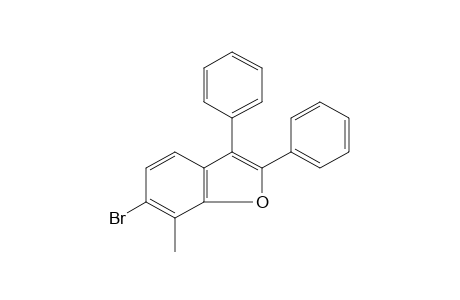 6-bromo-2,3-diphenyl-7-methylbenzofuran