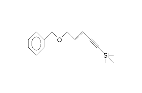 (E)-1-Benzyloxy-5-trimethylsilyl-pent-2-en-4-yne