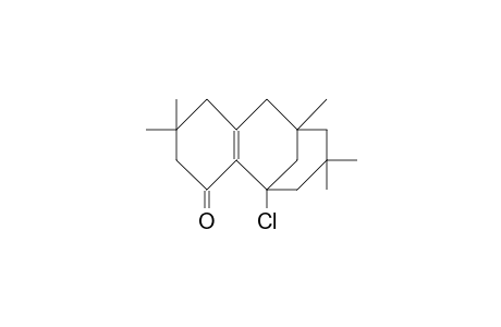 1-Chloro-diisophor-2(7)-en-3-one
