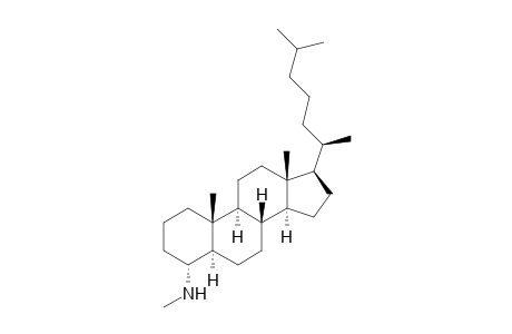 4.alpha.-Methylamino-5.alpha.-cholestane