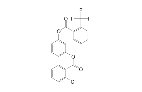 1,3-Benzenediol, o-(2-chlorobenzoyl)-o'-(2-trifluoromethylbenzoyl)-