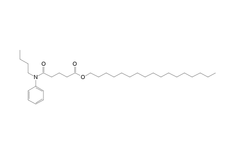 Glutaric acid, monoamide, N-butyl-N-phenyl-, heptadecyl ester