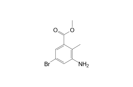 Methyl 3-amino-5-bromo-2-methylbenzoate