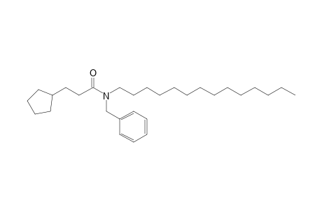 Propionamide, 3-cyclopentyl-N-benzyl-N-tetradecyl-