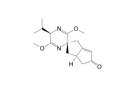 (2R,5S,5' R)-5-spiro{(3'-Oxobicyclo[3.3.0]oct-1'-en-7'-yl}-2,5-dihydro-3,6-dimethoxy-2-isopropylpyrazine