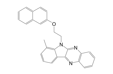 2-(7-methyl-6H-indolo[2,3-b]quinoxalin-6-yl)ethyl 2-naphthyl ether