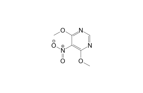Pyrimidine, 4,6-dimethoxy-5-nitro-