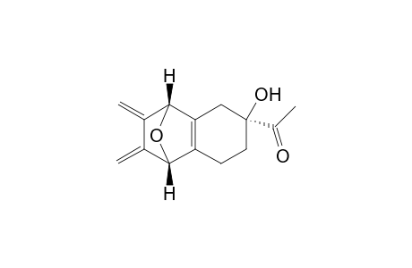 (1R,4S,8S)-2,7-Dehydro-4-hydroxy-9,10-dimethylidene-11-oxa-4-tricyclo[6.2.1,0(2,7)]undecyl methyl ketone