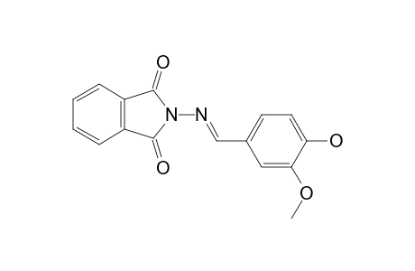N-[(4-hydroxy-3-methoxybenzylidene)amino]phthalimide