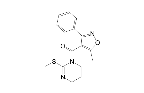 1-[(5-methyl-3-phenyl-4-isoxazolyl)carbonyl]-2-(methylthio)-1,4,5,6-tetrahydropyrimidine