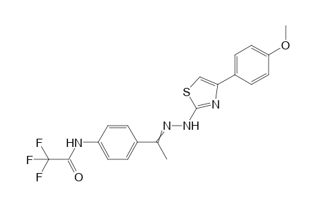 2,2,2-Trifluoro-N-[4-(1-{[4-(4-methoxy-phenyl)-thiazol-2-yl]-hydrazono}-ethyl)-phenyl]-acetamide