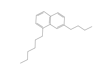 Naphthalene, 7-butyl-1-hexyl-