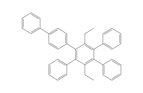 2',5'-diethyl-3',6'-diphenyl-p-quaterphenyl