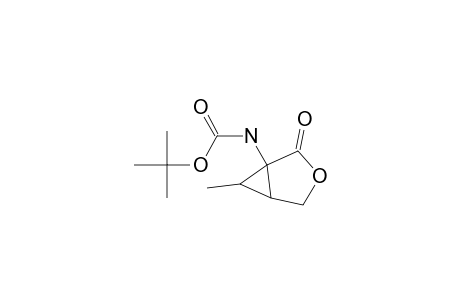 1-[(Tert-butoxycarbonyl)amino]-6-methyl-2-oxo-3-oxabicyclo[3.1.0]hexane