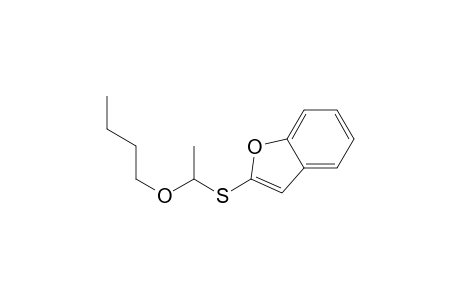 2-(1-Butoxyethylsulfanyl)benzofuran