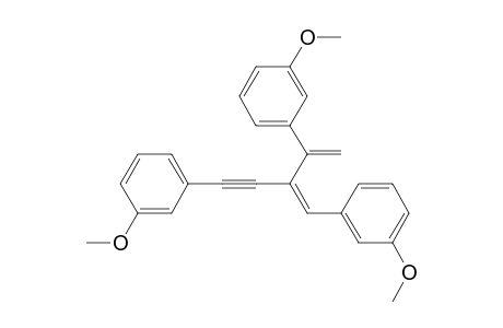 (1Z)-1,3-Di(3-ansiyl)-2-(3-anisylethynyl)-1,3-butadiene