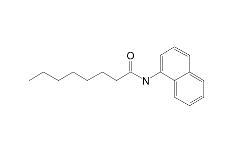 Octanamide, N-(1-naphthyl)-