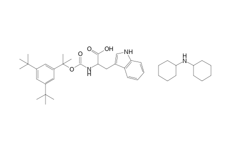 N-carboxytryptophan,  N-(3,5-di-tert-butyl-alpha,alpha-dimethylbenzyl) ester, compound with dicyclohexylamine (1:1)