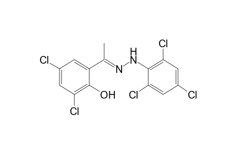 3',5'-dichloro-2'-hydroxyacetophenone, (2,4,6-trichlorophenyl)hydrazone