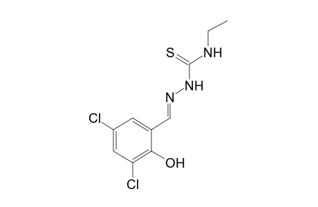 3,5-dichlorosalicylaldehyde, 4-ethyl-3-thiosemicarbazone