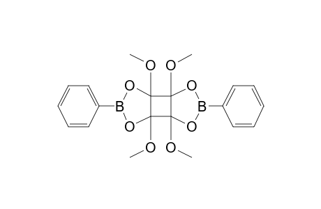 4,9-Dibora-3,5,8,10-tetraoxatricyclo[5.3.0.0(2,6)]decane, 1,2,6,7-tetrakis(methoxy)-4,9-diphenyl-