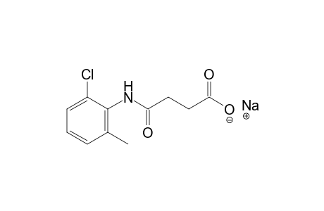 2'-chloro-6'-methylsuccinanilic acid, sodium salt